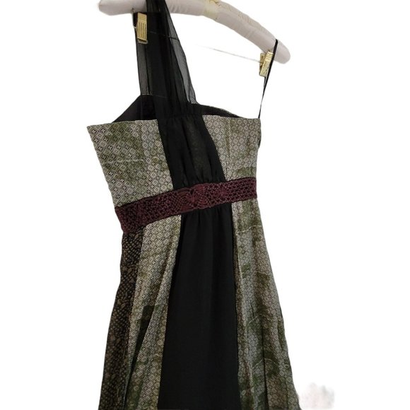 Free People Boho One Shoulder Dress LH8106 - Picture 10 of 16